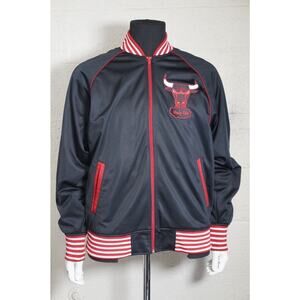 Mitchell Ness Rare Chicago bulls, windy city full zip warm up Size L